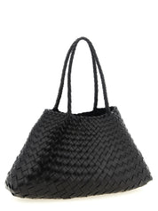 Dragon Diffusion Black Calfskin Shoulder Bag