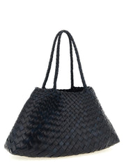 Dragon Diffusion Blue Calfskin Shoulder Bag