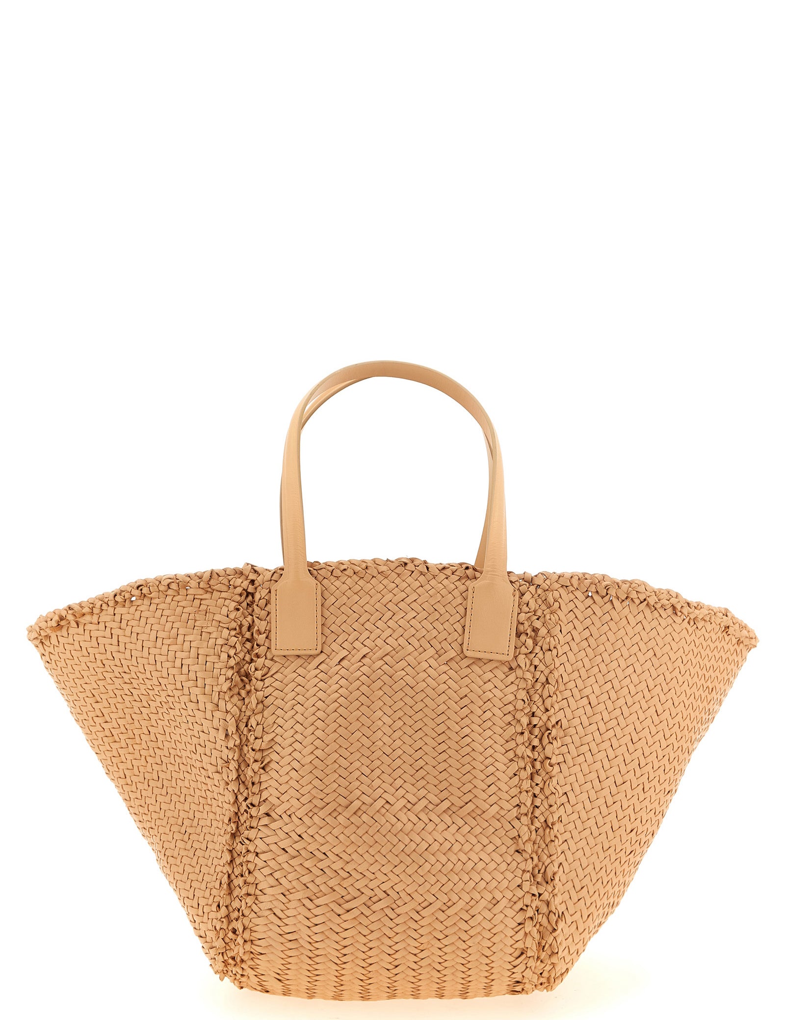 Dragon Diffusion Beige Calfskin Handbag