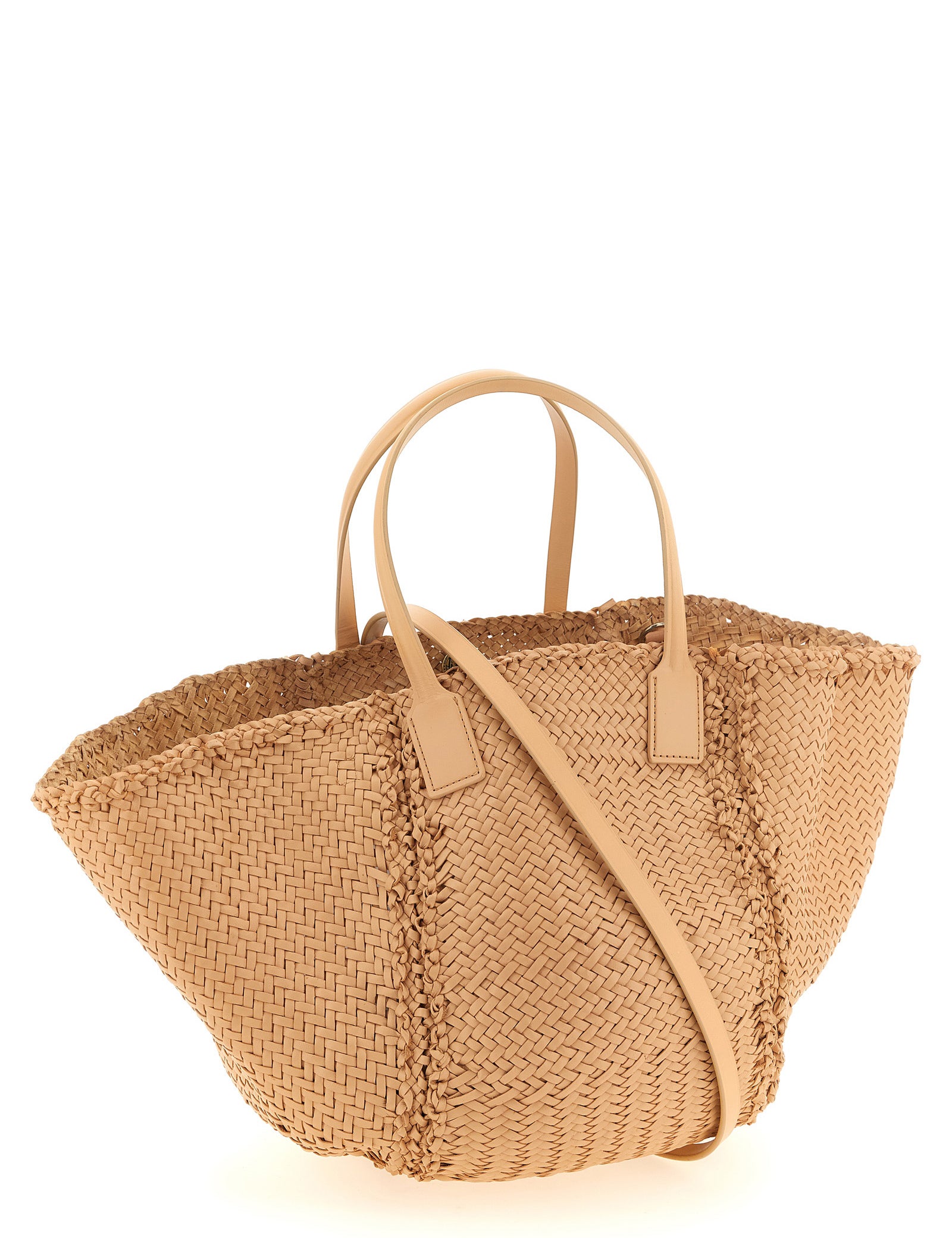 Dragon Diffusion Beige Calfskin Handbag