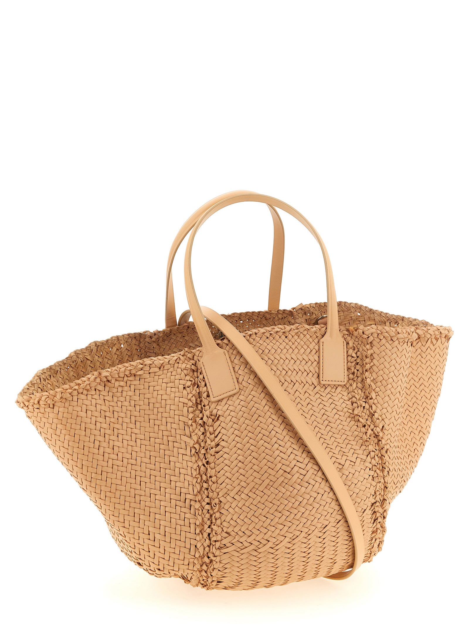 Dragon Diffusion Beige Calfskin Handbag