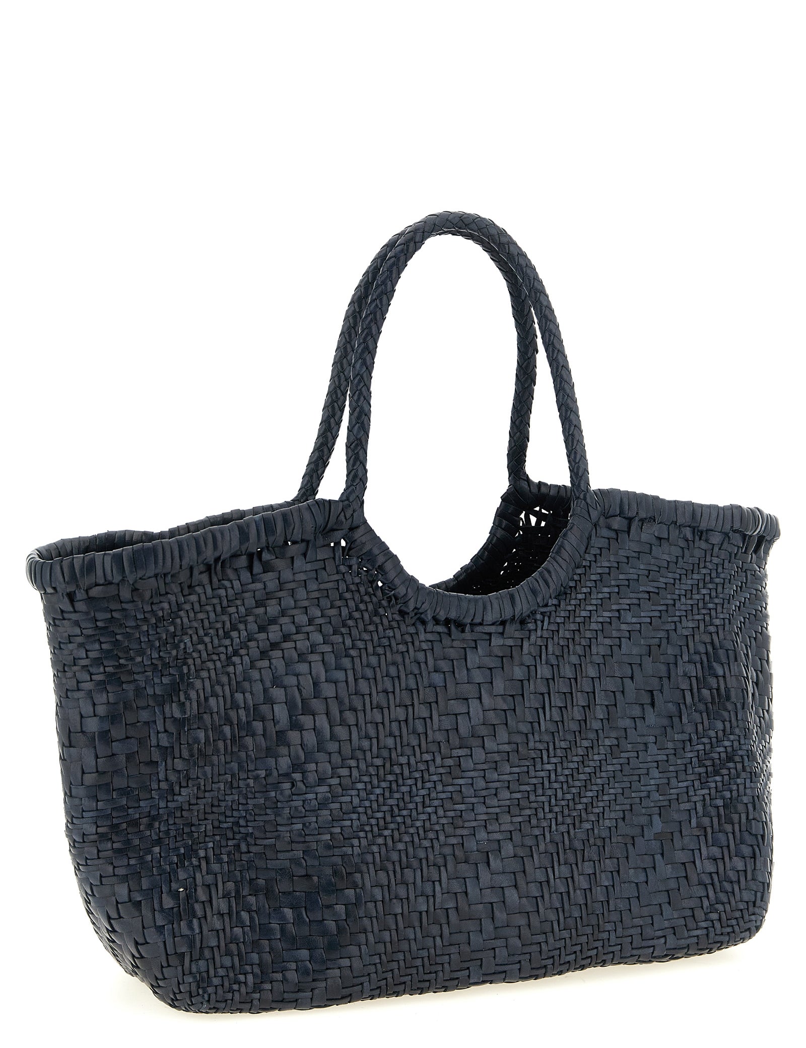 Dragon Diffusion Blue Calfskin Handbag