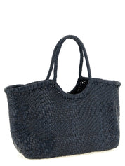 Dragon Diffusion Blue Calfskin Handbag