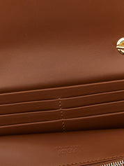 Fendi Brown Calfskin Wallets