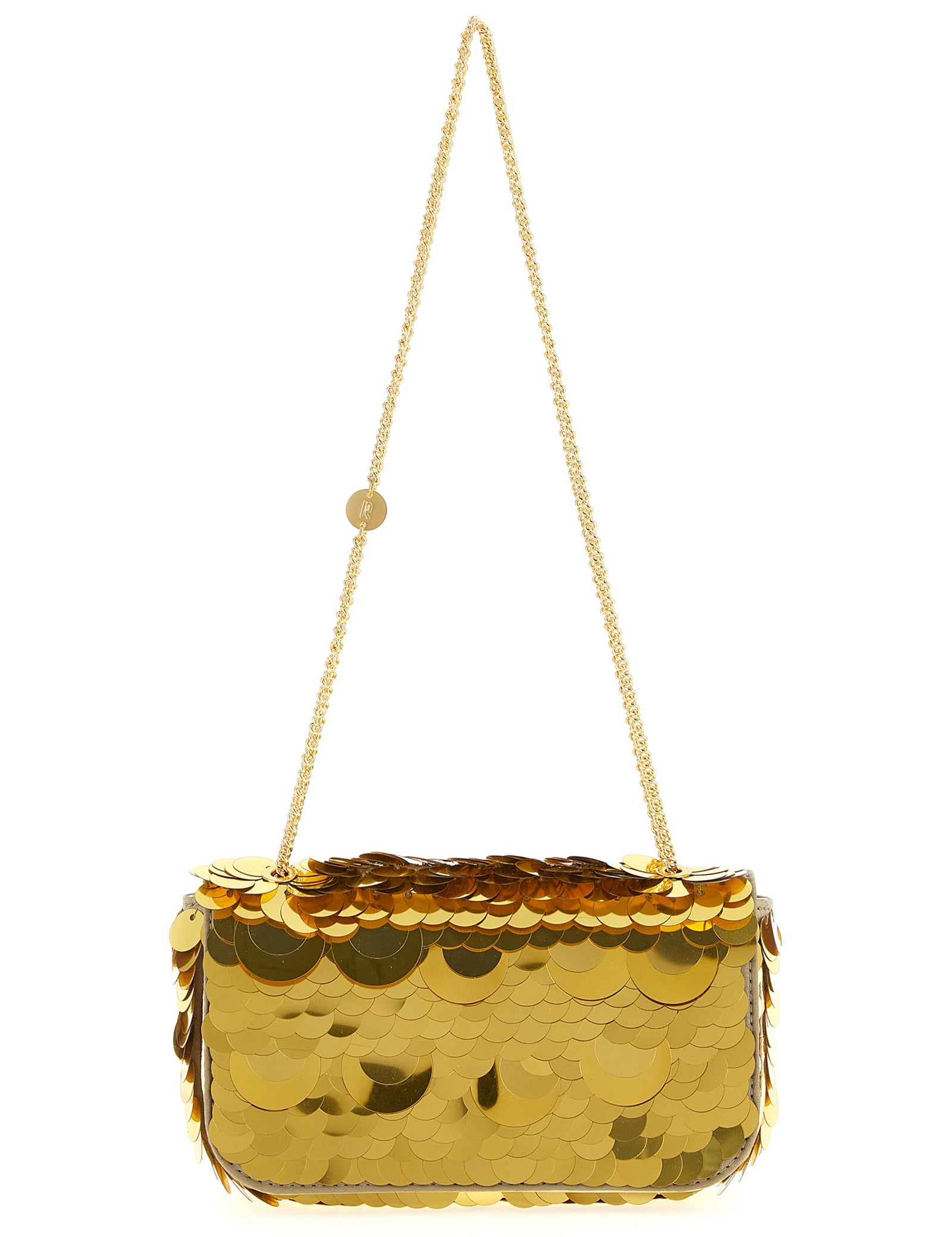 Paco Rabanne Gold Polyester Shoulder Bag