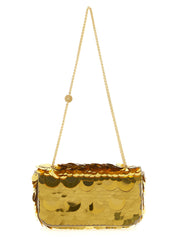 Paco Rabanne Gold Polyester Shoulder Bag