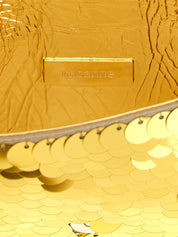 Paco Rabanne Gold Polyester Shoulder Bag