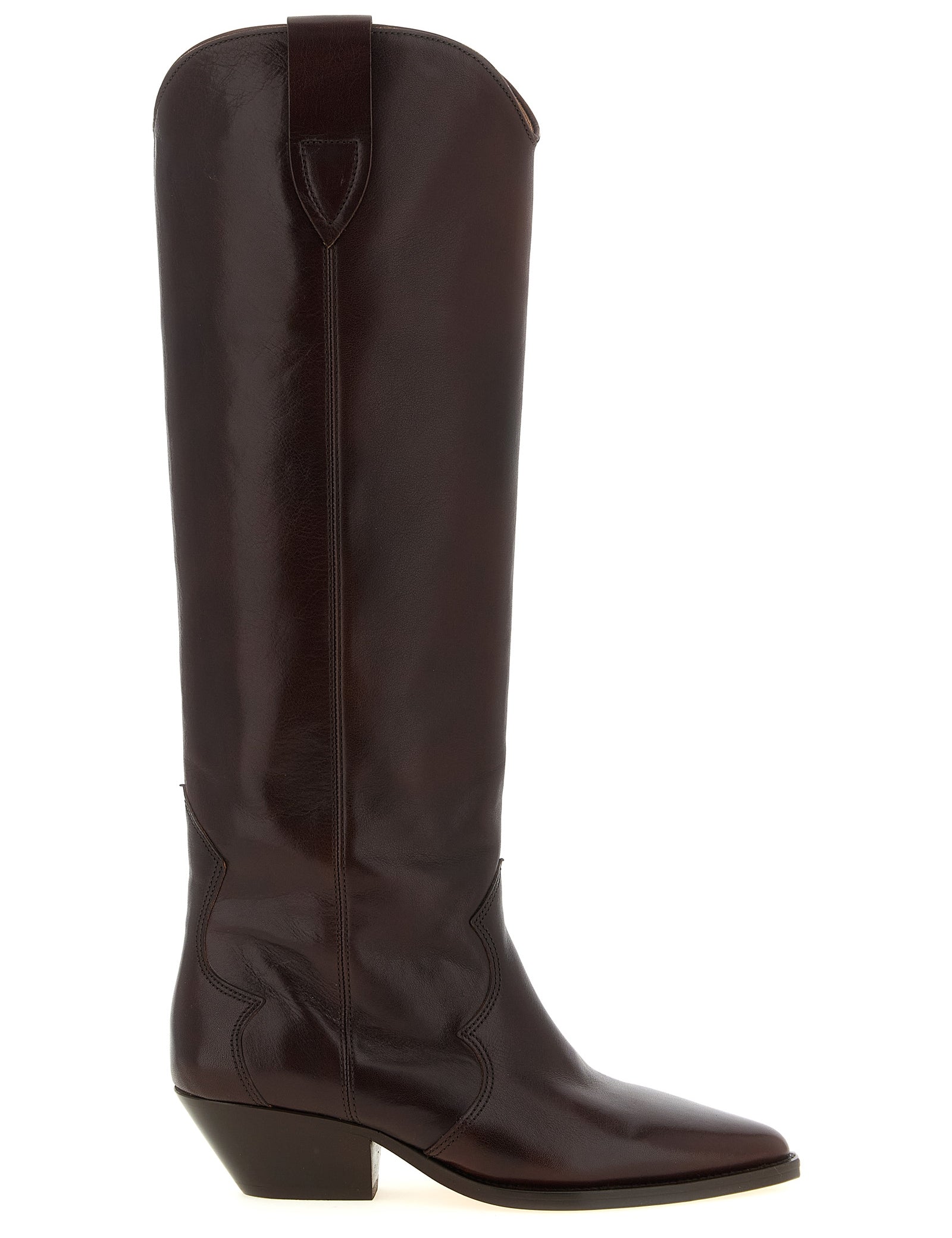 Isabel Marant Bordeaux Cow Leather Boots