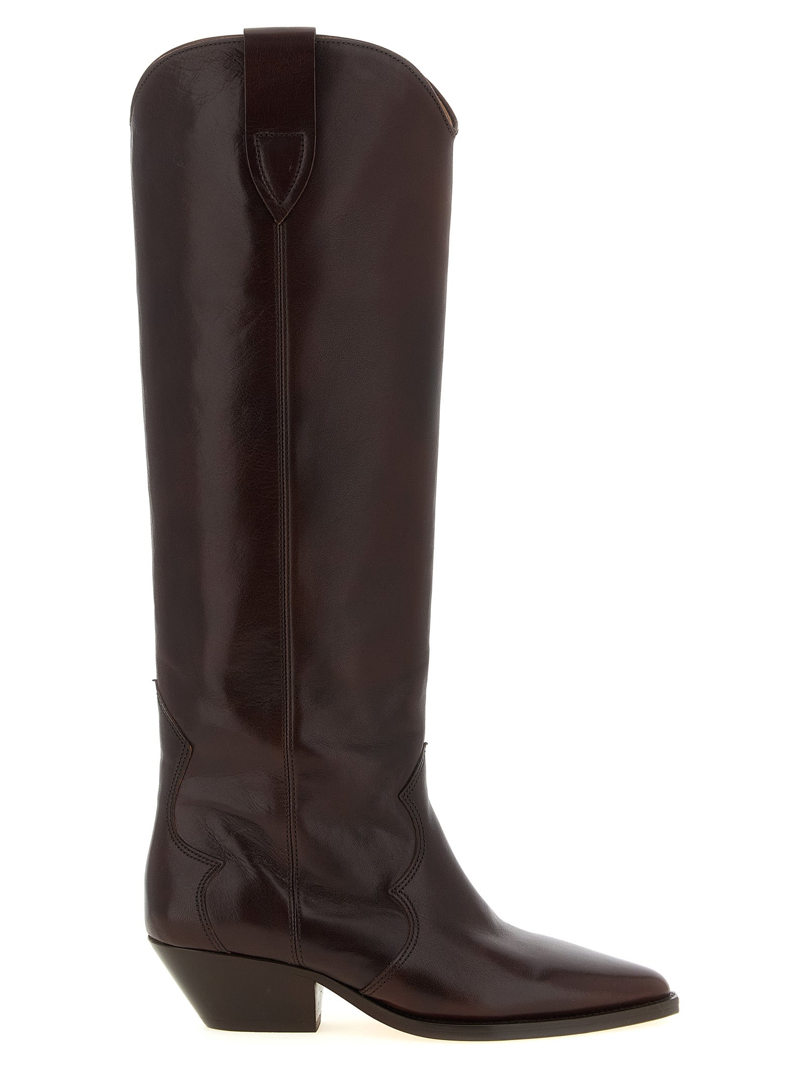 Isabel Marant Bordeaux Cow Leather Boots