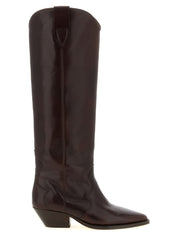 Isabel Marant Bordeaux Cow Leather Boots
