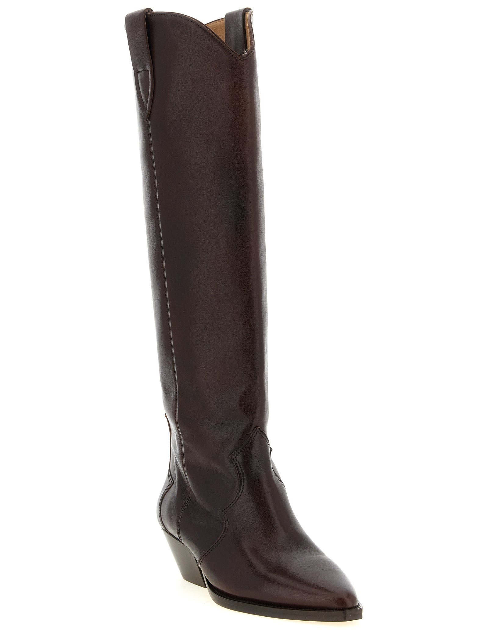 Isabel Marant Bordeaux Cow Leather Boots