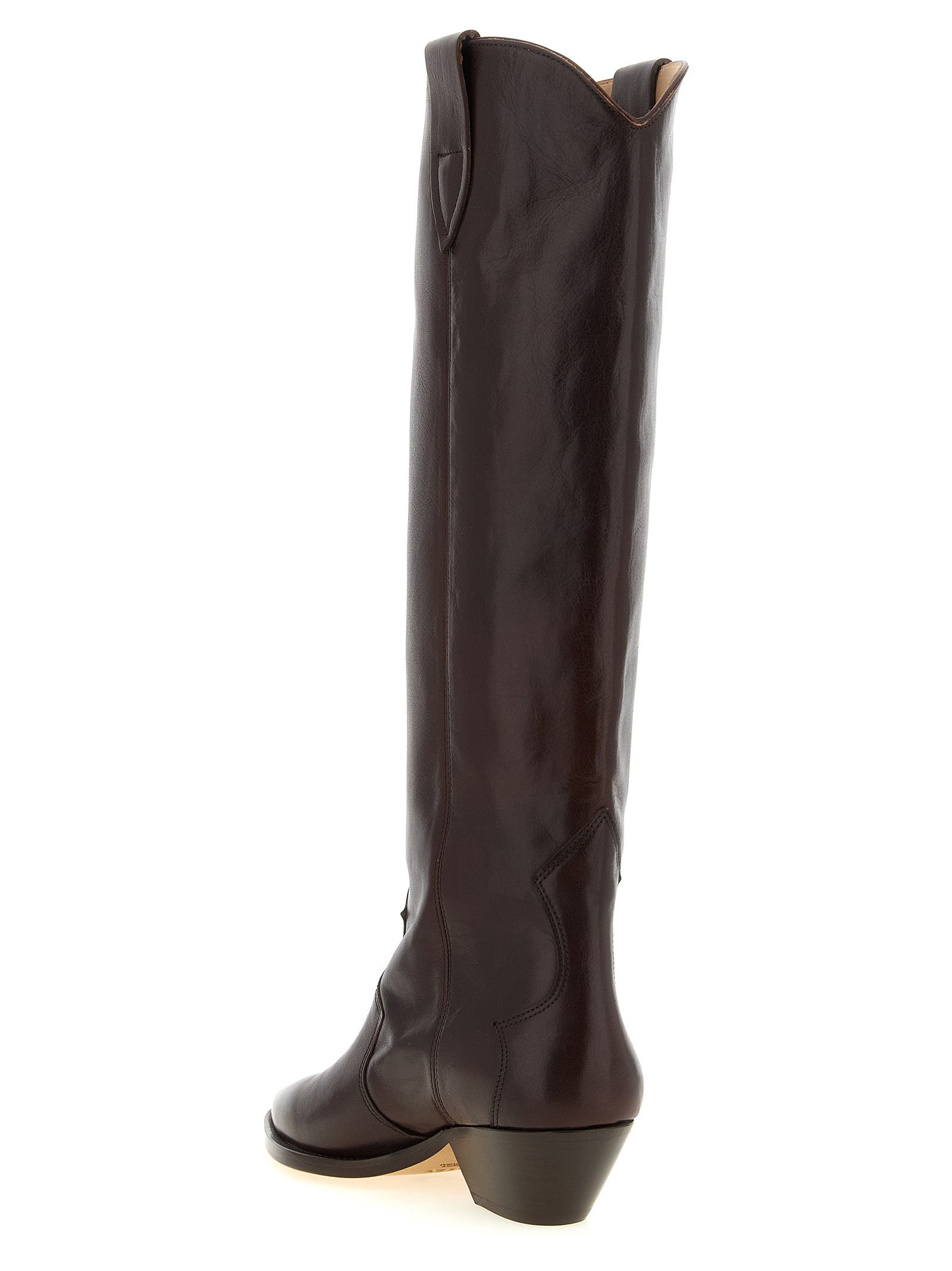 Isabel Marant Bordeaux Cow Leather Boots