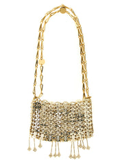 Paco Rabanne Gold Steel Shoulder Bag