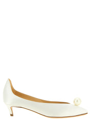 Magda Butrym White Viscose Pumps