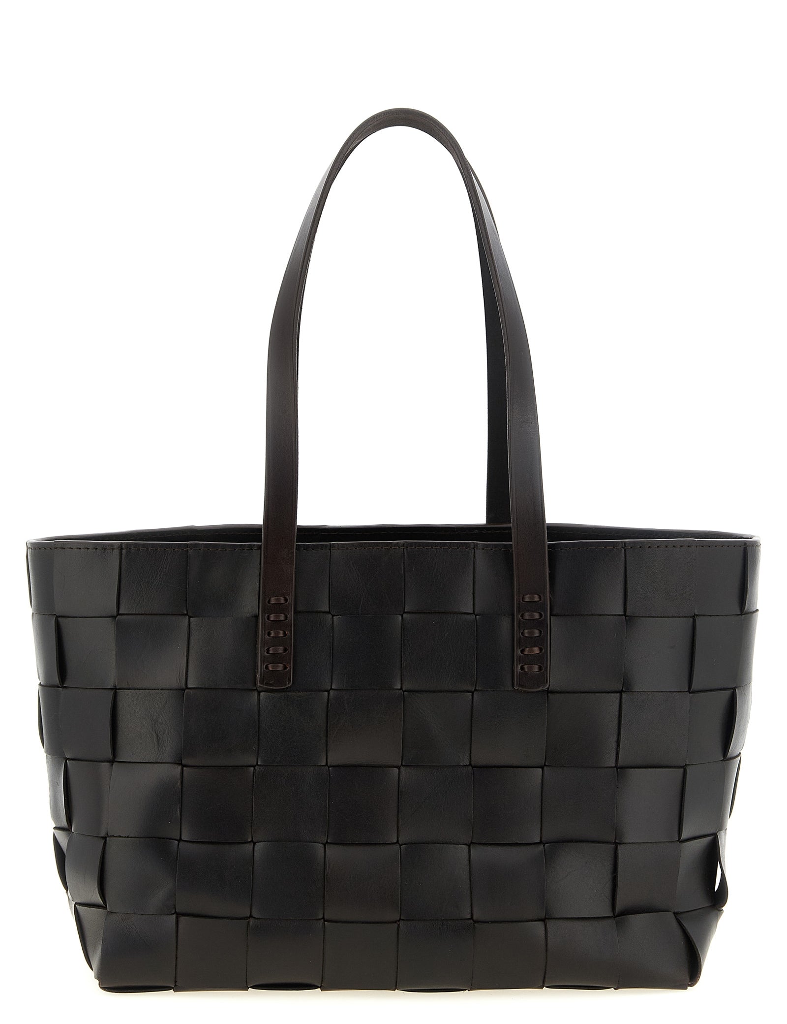 Dragon Diffusion Brown Calfskin Tote Bag