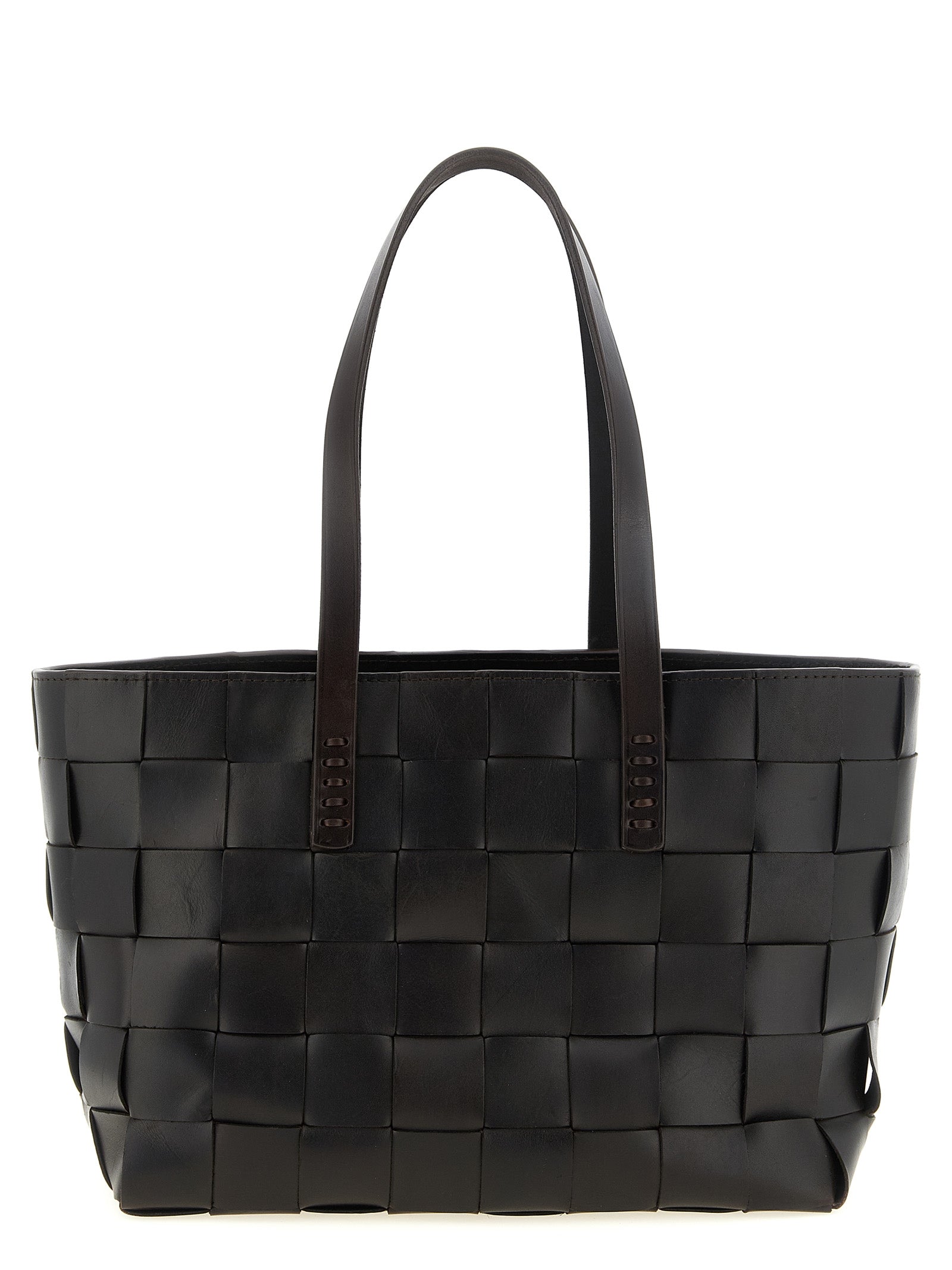 Dragon Diffusion Brown Calfskin Tote Bag