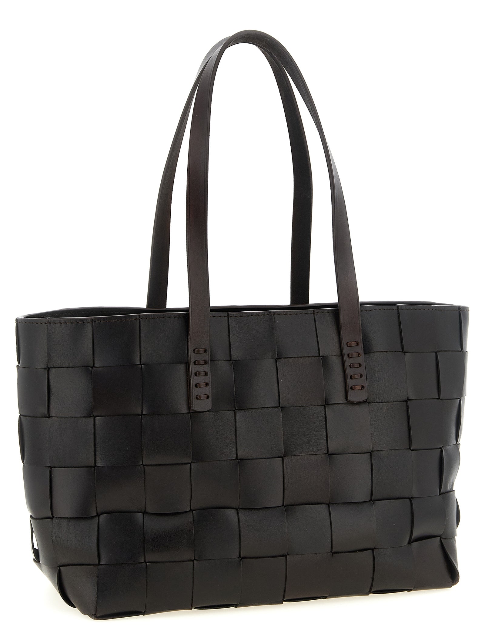 Dragon Diffusion Brown Calfskin Tote Bag