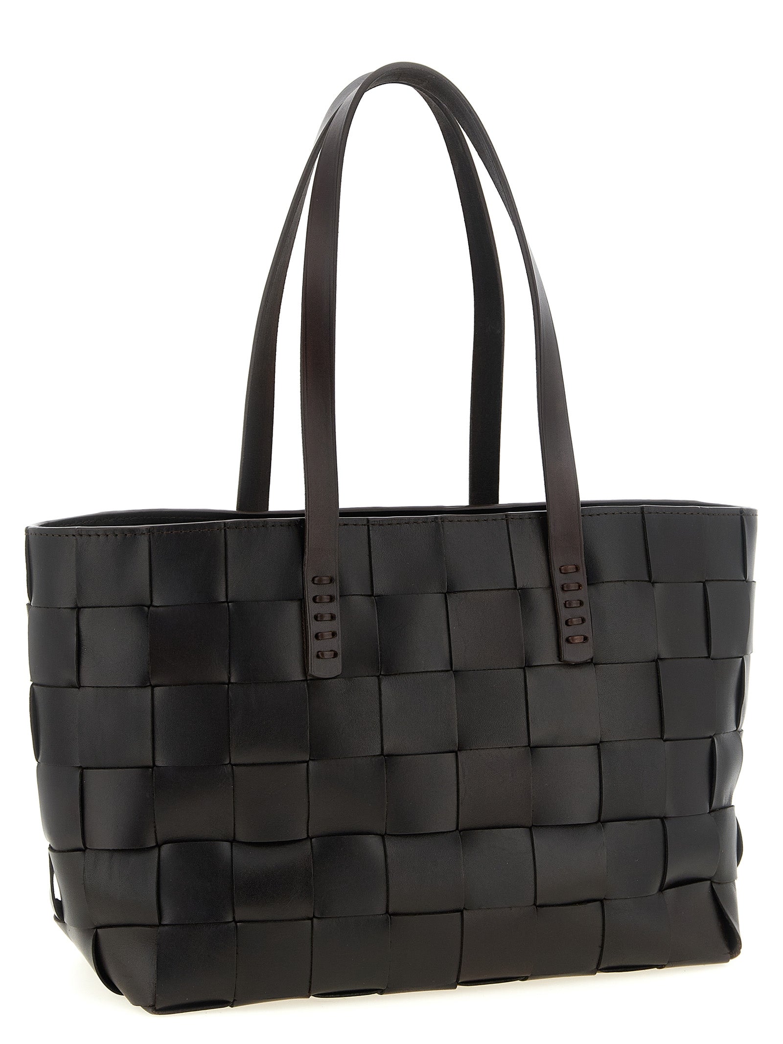Dragon Diffusion Brown Calfskin Tote Bag