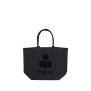 Isabel Marant Black Cotton Shoulder Bag