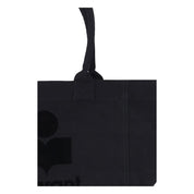 Isabel Marant Black Cotton Shoulder Bag