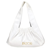 Patou White Fabric Handbag