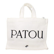 Patou White Fabric Handbag