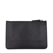 Courrèges Black Leather Coin Purse
