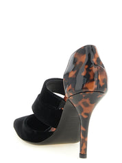 Balmain Black Viscose High Heel Pumps