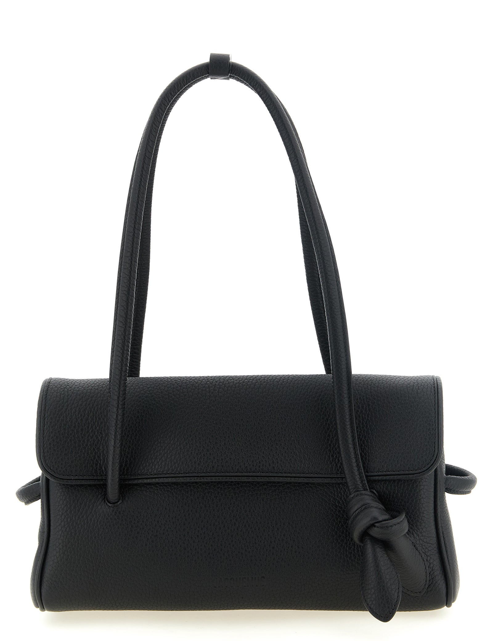 Jacquemus Black Calfskin Shoulder Bag