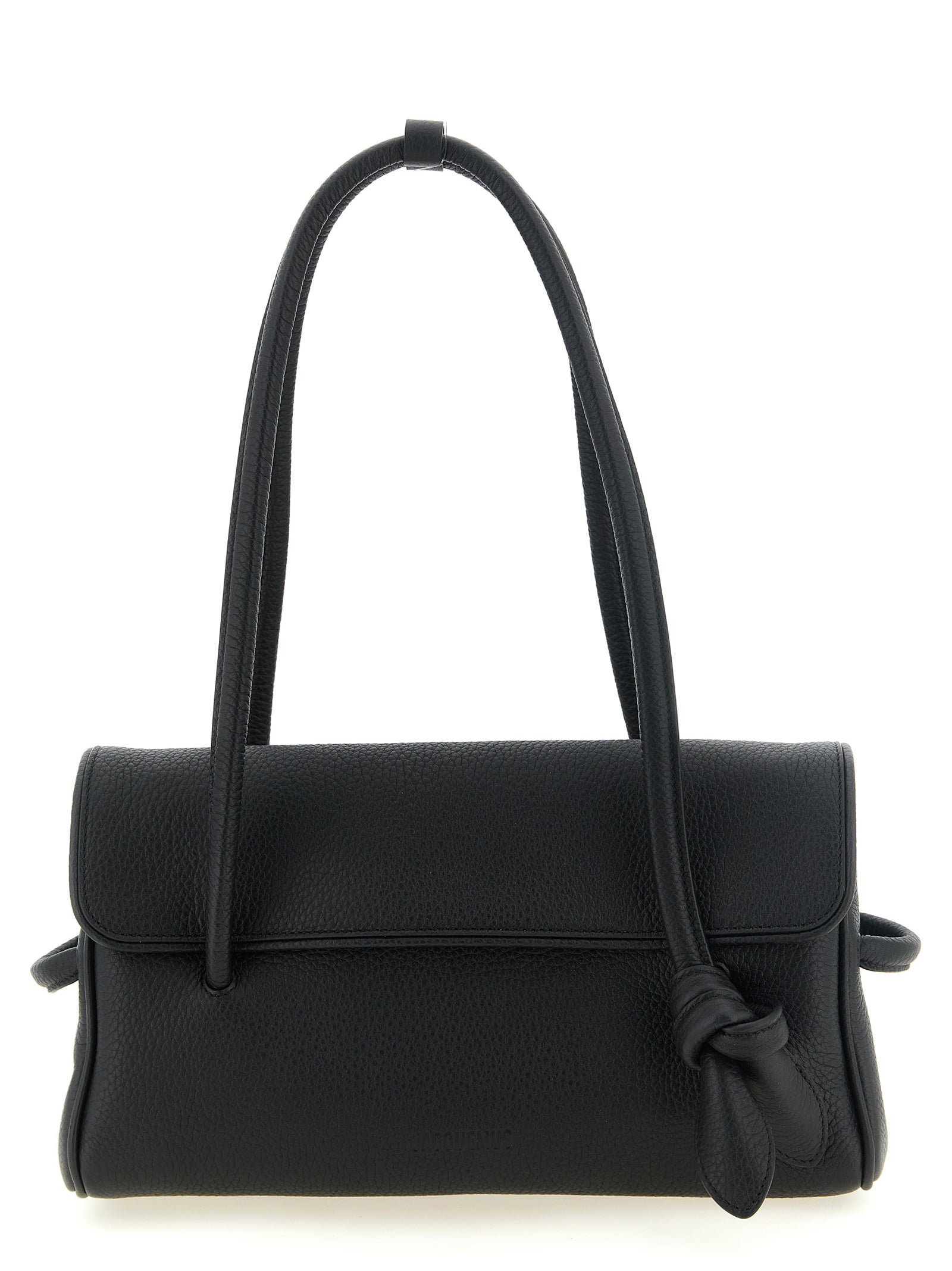 Jacquemus Black Calfskin Shoulder Bag