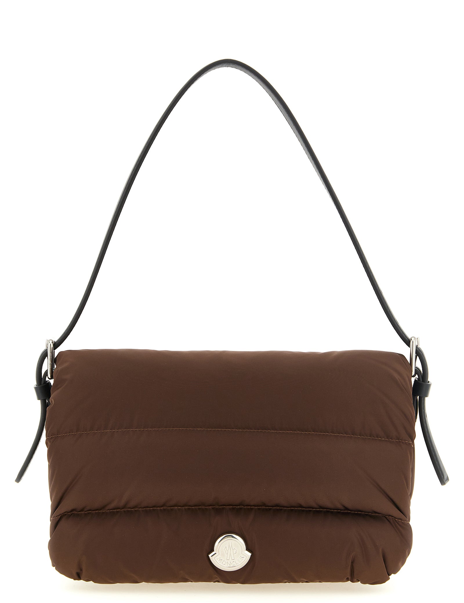 Moncler Brown Polyamide Shoulder Bag