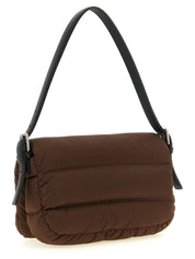 Moncler Brown Polyamide Shoulder Bag