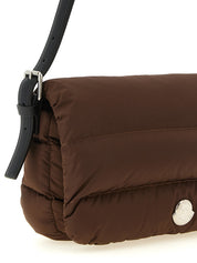 Moncler Brown Polyamide Shoulder Bag