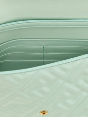 Fendi Light Green Lamb Leather Shoulder Bag