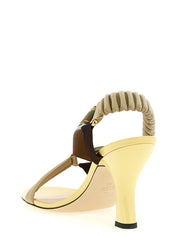 Fendi Multicolor Viscose Pumps