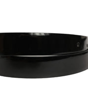 Dolce & Gabbana Black Leather Belt