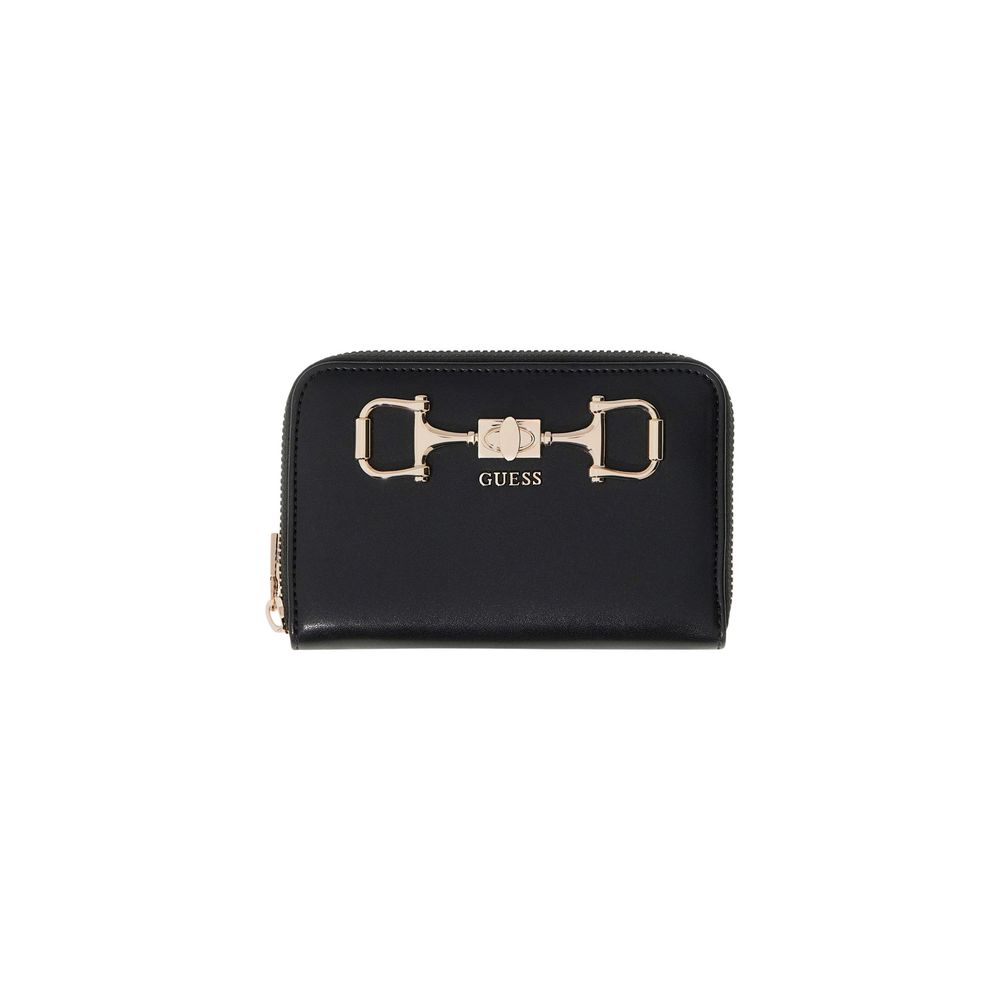 Guess Black Polyurethane Wallet