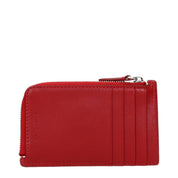 Courrèges Red Leather Coin Purse