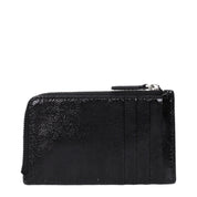 Courrèges Black Leather Coin Purse