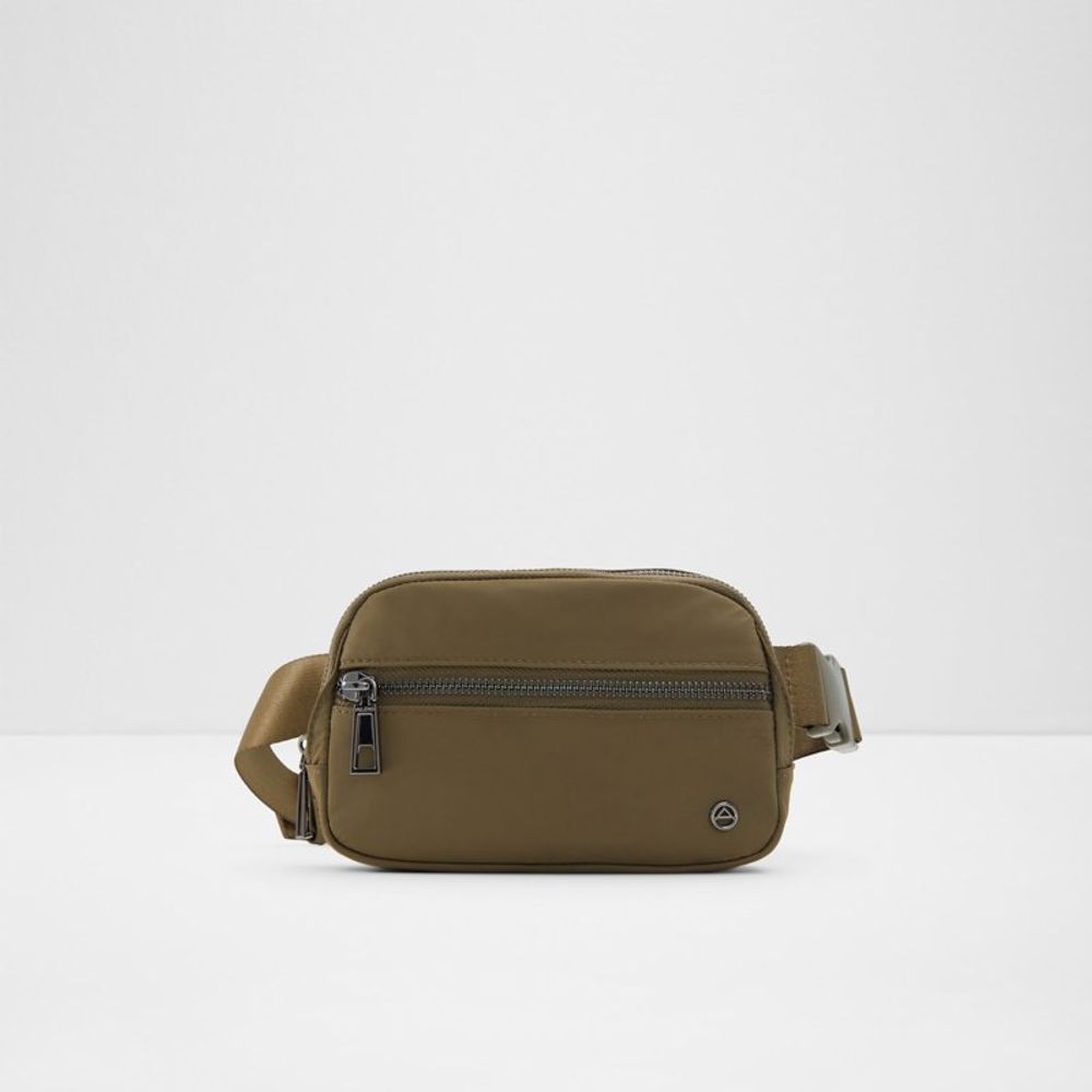 ALDO Khaki Polyester Crossbody Bag