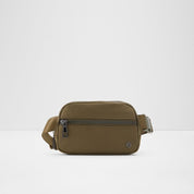 ALDO Khaki Polyester Crossbody Bag
