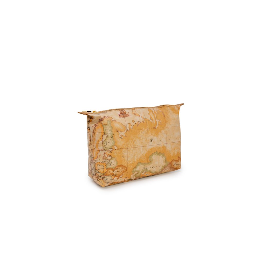 Alviero Martini Prima Classe Beige Polyester Clutch