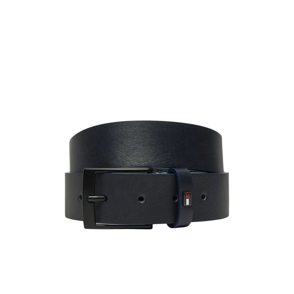 Tommy Hilfiger Blue Leather Belts