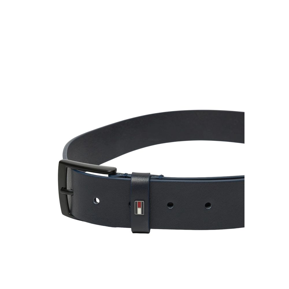 Tommy Hilfiger Blue Leather Belts