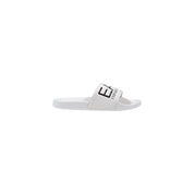 EA7 Emporio Armani White PVC Slide Sandals
