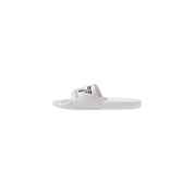 EA7 Emporio Armani White PVC Slide Sandals