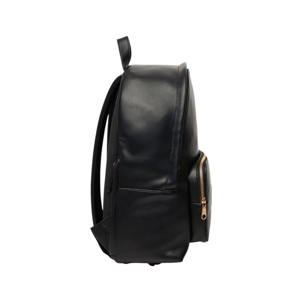 Calvin Klein Black Polyurethane Backpack