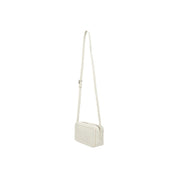 Calvin Klein White Polyurethane Camera Bag