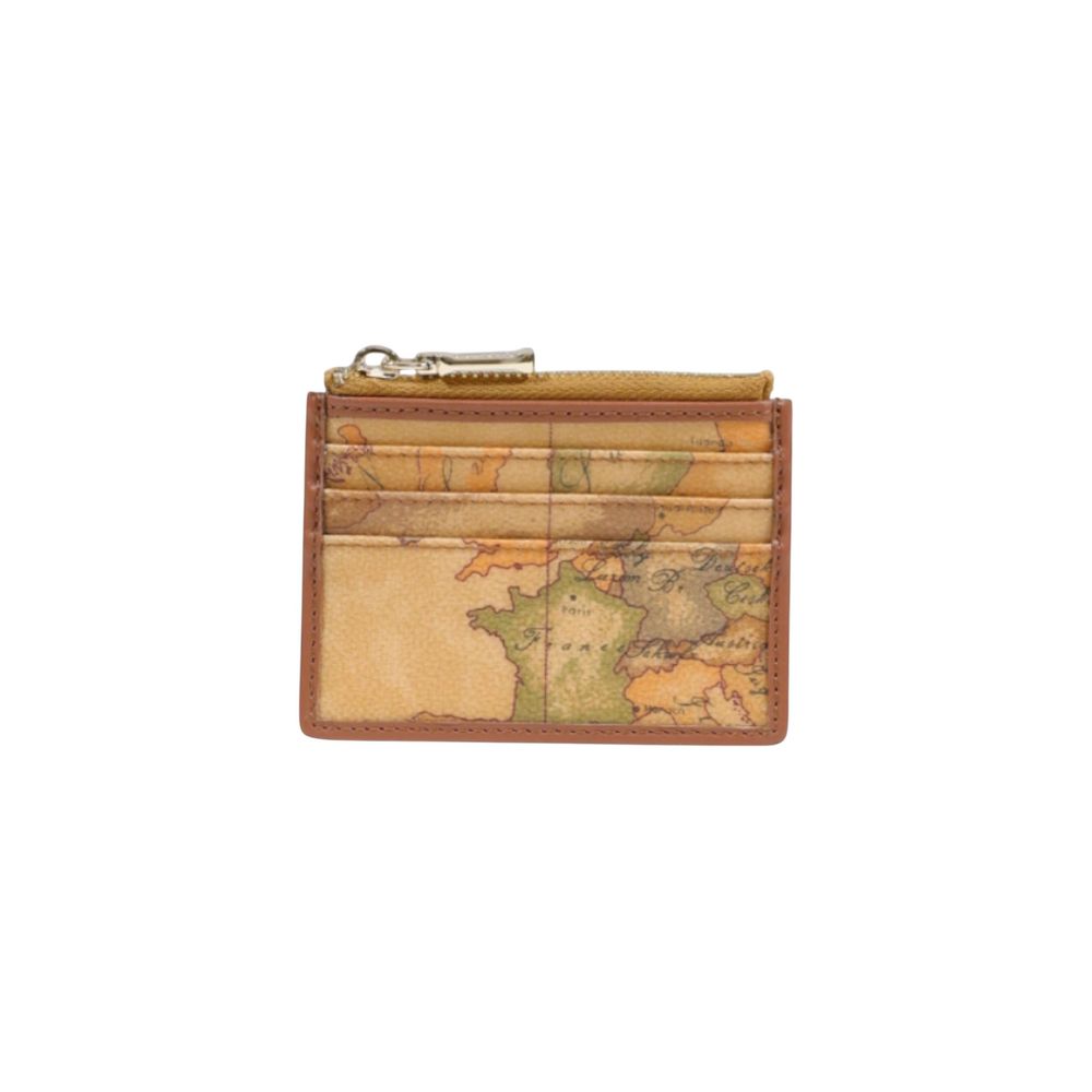 Alviero Martini Prima Classe Beige PVC Wallets