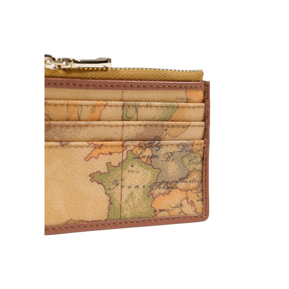 Alviero Martini Prima Classe Beige PVC Wallets